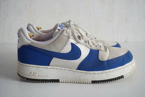 1円◆NIKE/ナイキ*27.5cm*エアフォース1/ Air Force 1 Low*Time Warp*スニーカー/靴*FJ5471-121*ロイヤルブルー　ヌバック