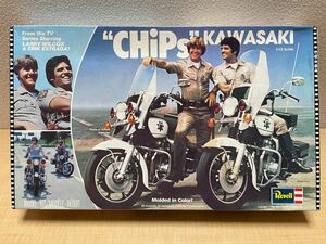 Revell CHiPs KAWASAKI 1/12 白バイ野郎 ジョン&パンチ KZ1000 プラモデル　レベル カワサキ