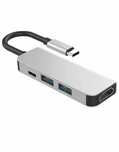 USB Type C ハブ Azhizco Type-C ハブ 4in1 4K