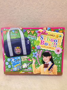 2015年 ちゃお 6月号ふろく School Box ポーチ