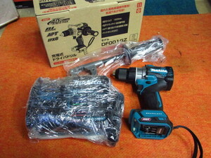 MAKITA マキタ　DF001 ドライバドリル 未使用品 40v 36V　DC40RA　充電器付属しません　（DF001GRDX DF002 HP001 HP002) 　DF001GZ