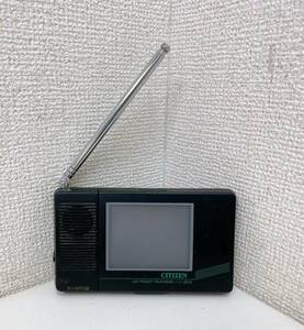 【CITIZEN シチズン ポケットテレビ ０６ＴＡ－ＯＪ】テレビ/ポータブルテレビ/ポケット収納サイズ/A55-319