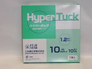 三共　ハイパータック両面テープ厚１．２ｍｍｘ幅１０ｍｍ　１巻　自動車サイドモール・バンパーモール.バンパープロテクターの固定に最適