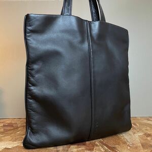 1円【極美品】 ロエベ LOEWE レザー 本革 鞄 トートバッグ ハンドバッグ 肩掛け レディース　ブラック ハンモック　黒　