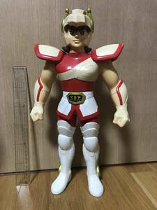 1987年 バンダイ 聖闘士星矢 ペガサスクロス 大型 ソフビ フィギュア 店頭用 プロップ ジャンボマシンダー