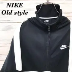 《激レア》ナイキ NIKE☆ハーフジップトラックジャケット L 黒色 J451