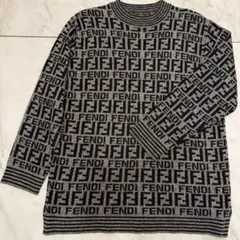 FENDI MARE ズッカ柄ニット♡長袖セーター