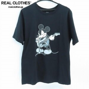 ☆NUMBER(N)INE×Disney/ナンバーナイン×ディズニー KOOKS ギターボーカル ミッキープリント 半袖Tシャツ 4 /UPK