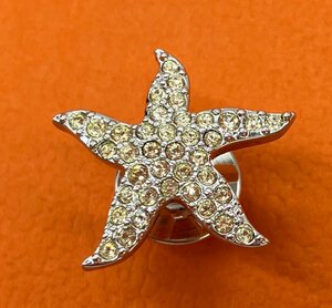 ●②　スワロフスキー Swarovski 2007年 SCS限定品 『Starfish タックピン』 901498