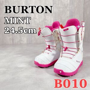 Y431 BURTON バートン MINT 紐 スノーボード スノボ ブーツ 24.5 レディース