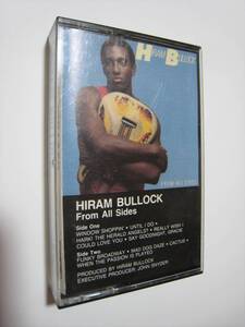 【カセットテープ】 HIRAM BULLOCK / FROM ALL SIDES US版 ハイラム・ブロック フロム・オール・サイズ