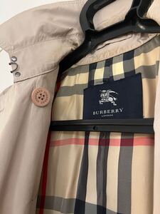 【BURBERRY LONDON】バーバリーロンドン トレンチコート レディース size36 B1A63-107-40 使用頻度少なめ