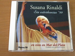 CD Susana Rinaldi - Sin estridencias 