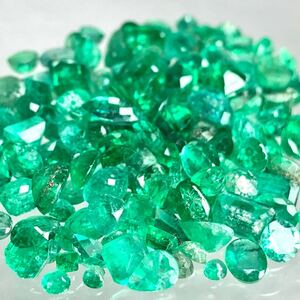 1円〜!!小粒!!◯天然エメラルドおまとめ20ct◯d 約4g ルース 裸石 宝石 ジュエリー jewelry emerald ベリル w1マ48