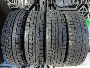 ●6047 美品9.5分山～ ブリヂストン VRX 155/70R13 4本 2017年製