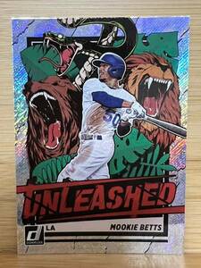 2021 Donruss ムーキー・ベッツ Mookie Betts Unleashed Rapture Parallel #UNL9