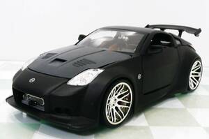 ■JADA TOYS 1/24 2003 NISSAN 350Z （Z33）BLACK■日産 フェアレディZ ４