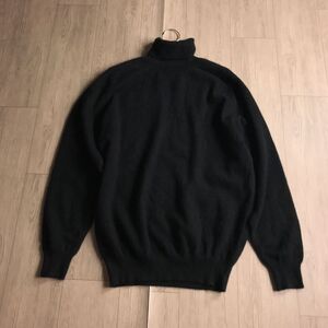 100円スタート○ G.STAFF メンズサイズ　カシミヤ100% ニット　セーター　タートルネック　ハイネック