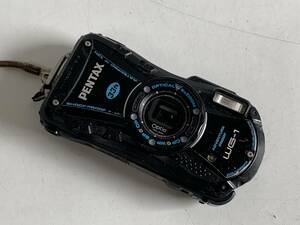 ④u575◆PENTAX ペンタックス◆デジカメ DIGITAL CAMERA Optio WG-1 ブラック コンパクトデジタルカメラ 33ft 防水 耐衝撃 デジタルカメラ