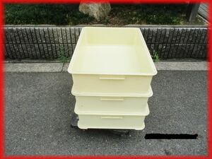 サンコー 超特大ばんじゅうA 3個セット 650×440×152mm SANKO 三甲　番重 中古良品 業務用