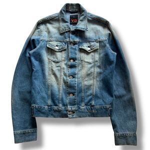 2004ss Y-3 denim jacket collection archive Japanese label vintage ys yohji yamamoto pour homme Japan vintage 80s 90s 00s