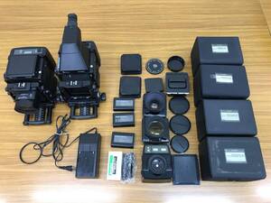 ★FUJIFILM GX680 中判 フィルムカメラ 本体 ２台 Battery Pack x3 Fujinon 100mm f4 135mm f5.6 150mm f4.5 250mm f5.6 Lens 他 ★ #591