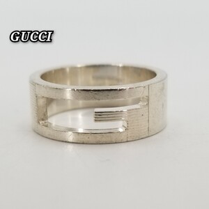 ☆良品☆ GUCCI グッチ リング 指輪 シルバー Ag925 18号