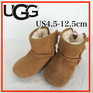 EB6250*UGG*アグ*ベビームートンブーツ*US4.5-12.5cm*茶系