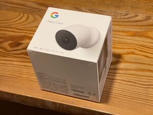 Google Nest Cam 1080p モーションのみ (屋内、屋外対応 / バッテリー式) ホワイト GA01317-JP