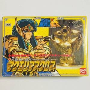 【中古品】BANDAI バンダイ 聖闘士星矢 聖闘士聖衣大系 黄金聖衣 セイントクロスシリーズ 水瓶座の聖衣 アクエリアスクロス フィギュア