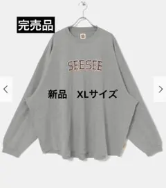 SEE SEE SUPER BIG ROUND LONG-TEE ロンt 新品