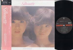 LP★松田聖子/Silhouette(帯+シュリンク付,マスター・サウンド/CBS/SONY,30AH1204,￥3,000,