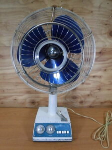 ★格安売切★サンヨー レトロ扇風機 SANYO FAN EF-36Y 昭和レトロ 三洋電機 アンティーク 当時物 昭和家電 リビング扇 3枚羽根 お座敷扇