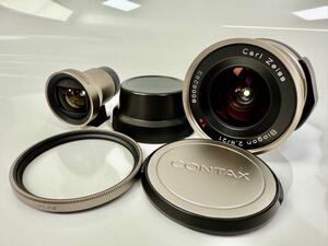 【美品】Carl Zeiss カールツァイス Biogon 2.8/21 T＊ コンタックス レンズ