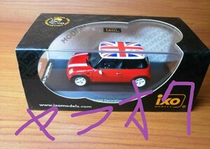 1/43 IXO イクソ ★ミニ MINI COOPER 2001 英国旗 限定 1 of 500pcs ★美品