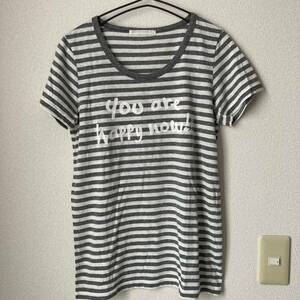 LOWRYS FARMローリーズファーム☆ボーダーカットソーTシャツ