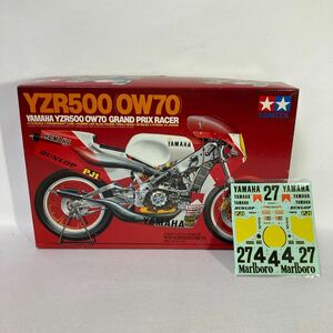 タミヤ 1/12 ヤマハ YZR500 OW70グランプリレーサー スペアデカール付き未制作品　TAMIYA YAMAHA 