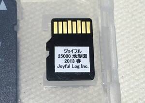 Garmin GPS用 日本地形図 全国版2013春 ジョイフル 25000 microSDカード (eTrex20/30シリーズなど）中古