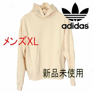 新品未使用◆送料無料(メンズXL)(O)adidas originals アディダスオリジナルス ベージュ スウェットパーカー ファレルウィリアムス