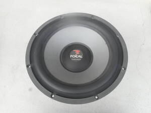 フォーカル FOCAL 33V1 12インチ 約30㎝ サブウーハー サブウーファー MAX800W Polyglass 動作確認済み 綺麗