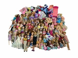 ★リカちゃん Barbie ジェニー お友達 ファミリー 服 雑貨他 着せ替え人形 女の子 約77個大量まとめて7.7kg 昭和レトロ ジャンク★