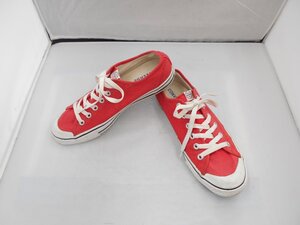 【CONVERSE】コンバース　メンズスニーカー　レッド　キャンバス　26cm　SY02-ZO5