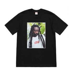 Supreme Buju Banton M black Tシャツ 19ss 黒 ブラック ブジュバントン madonna box logo 新品