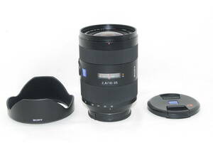 ★外観美品★SONY ソニー Vario-Sonnar T* 16-35mm F2.8 ZA SSM SAL1635Z フード付き♪