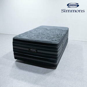 【中古品】SIMMONS シモンズ Beautyrest LUXE ビューティーレスト リュクス アルティメイト ピロートップ セミダブルベッド 定価90万