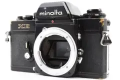 ★動作良品★ MINOLTA フィルム一眼レフカメラ ボディ XE ブラック★