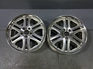 ワーク ユーロライン WORK EURO LINE 18インチ アルミホイール(W6E127)18x7.5J オフセット38 5穴 PCD114.3 ハブ73