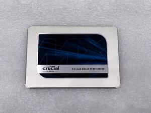 Crucial CT500MX500SSD1 500GB クルーシャル SSD 2.5インチ SATA 6Gb/s SED 使用時間2828 クリックポスト対応