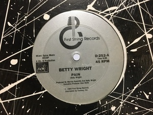 BETTY WRIGHT PAIN 12inch ベティ ライト