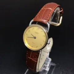 【正規品 良品】 エルメス 腕時計 アルソー ゴールドコンビ 可動品 新品ベルト